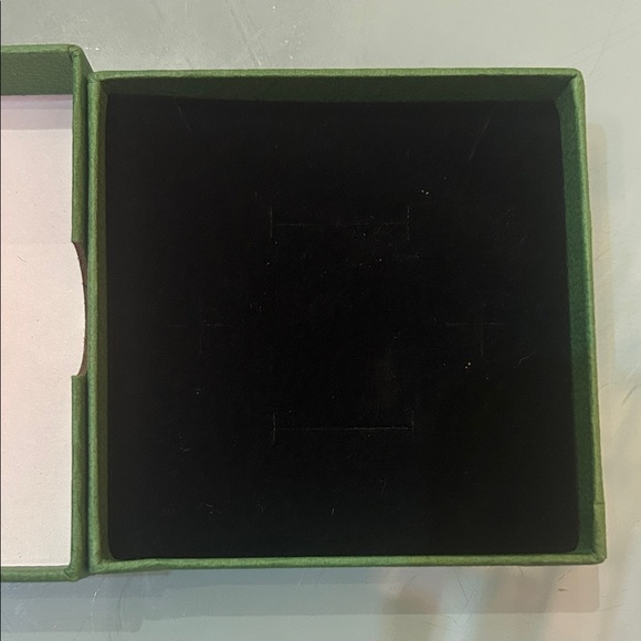 Green Jewelry Box with Gold Lettering - Picture 2 of 3